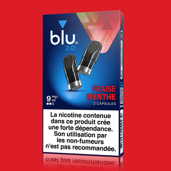 Capsules Myblu 2.0 Fraise Menthe