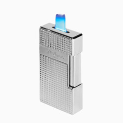 Briquet ST Dupont Biggy Pointe De Diamant Argenté