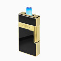 Briquet ST Dupont Biggy Laque Noire et Doré