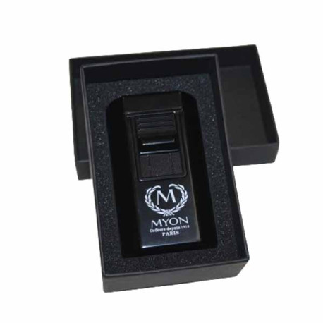 Briquet Myon Pyramid Black 4 jets