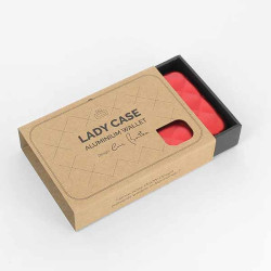 Porte Cartes Ögon Lady Case Rouge