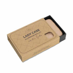 Porte Cartes Ögon Lady Case Rose gold