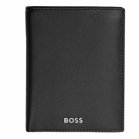 Portefeuille Porte Monnaie Vertical Hugo Boss Classic Smooth Black