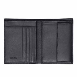 Portefeuille Vertical Hugo Boss Classic Grainé Black