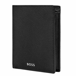 Portefeuille Vertical Hugo Boss Classic Grainé Black