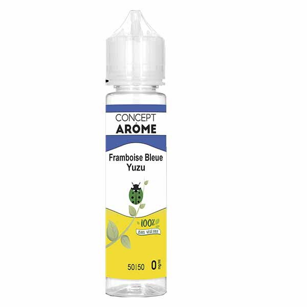 E- liquide conceptarome Framboise Bleue Yuzu 50ml