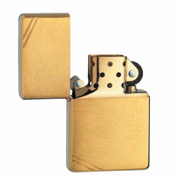 Zippo vintage brass Brushed