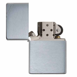 Zippo vintage Chrome Brushed