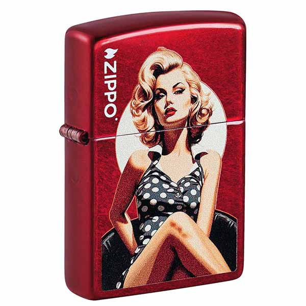 Zippo Pinup à Pois