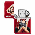 Zippo Pinup à Pois