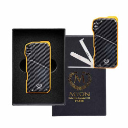 Briquet pipe Myon Carbone