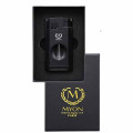 Briquet Myon Double jet V-Cut Finition Noire