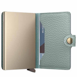 Porte cartes Miniwallet Secrid Pebble Sea Green