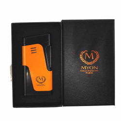 Briquet Myon Le Tignet Torche Finition jaune