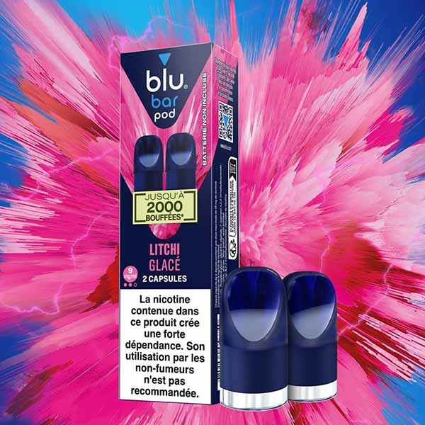 Pod Blu Bar Litchi Glacé