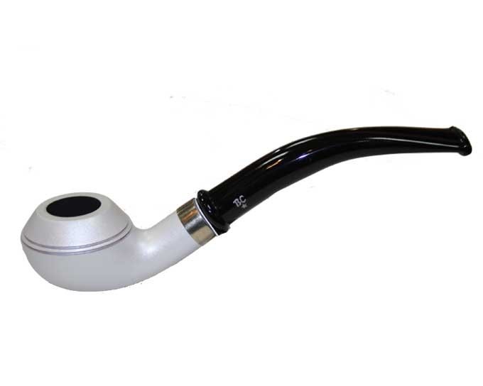 Pipe Butz Choquin Paris demi courbe finition nacre